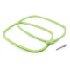 Cadre de broderie en plastique - Vert pastel lumineux (4 Pièces) Cadre de broderie en plastique - Vert pastel lumineux (4 Pièces)