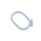 Cadre de broderie en plastique - Bleu lumineux (4 Pièces) Cadre de broderie en plastique - Bleu lumineux (4 Pièces)