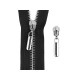 Decorative slider for metal zippers no 5 - Nickel (50 Pieces) Decorative slider for metal zippers no 5 - Nickel (50 Pieces)