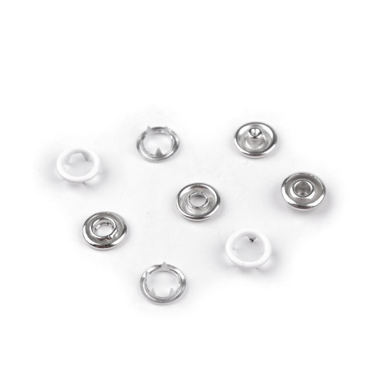 Roland baby ø10 mm colored varnish, for thinner fabrics - Cream (50 Sets) Roland baby ø10 mm colored varnish, for thinner fabrics - Cream (50 Sets)