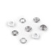 Roland baby ø10 mm colored varnish, for thinner fabrics - Cream (50 Sets) Roland baby ø10 mm colored varnish, for thinner fabrics - Cream (50 Sets)