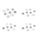 Roland baby ø10 mm colored varnish, for thinner fabrics - Cream (50 Sets) Roland baby ø10 mm colored varnish, for thinner fabrics - Cream (50 Sets)