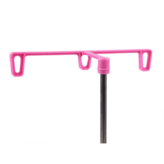 Állvány 3 kúp cérna számára orsótárolóval - Pink (1 Darab) Állvány 3 kúp cérna számára orsótárolóval - Pink (1 Darab)
