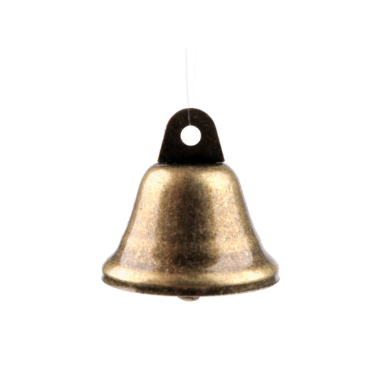 Clopotel metalic ø38 mm - Alamă antică (6 Bucăți) Clopotel metalic ø38 mm - Alamă antică (6 Bucăți)