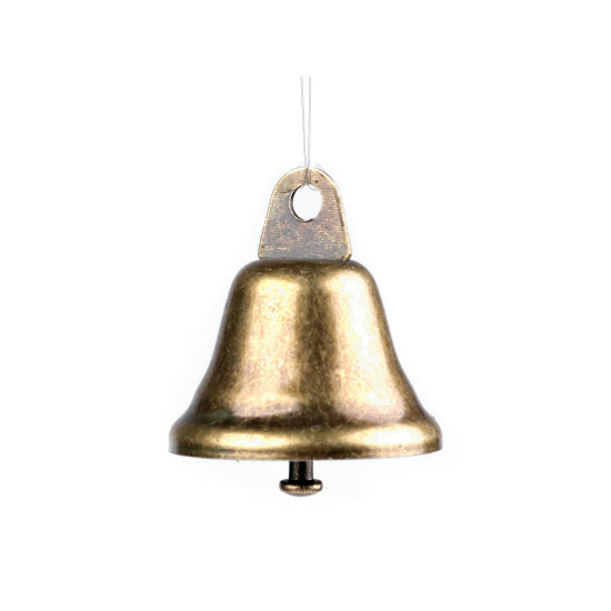 Clopotel metalic ø30 mm - Alamă antică (10 Bucăți) Clopotel metalic ø30 mm - Alamă antică (10 Bucăți)
