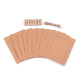 Cadres en carton pour photos et images avec cheville, lot de 10 pièces - Blanc naturel (10 Ensembles) Cadres en carton pour photos et images avec cheville, lot de 10 pièces - Blanc naturel (10 Ensembles)
