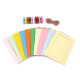 Cadres en carton pour photos et images avec cheville, lot de 10 pièces - Blanc naturel (10 Ensembles) Cadres en carton pour photos et images avec cheville, lot de 10 pièces - Blanc naturel (10 Ensembles)