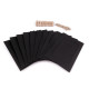 Cadres en carton pour photos et images avec cheville, lot de 10 pièces - Blanc naturel (10 Ensembles) Cadres en carton pour photos et images avec cheville, lot de 10 pièces - Blanc naturel (10 Ensembles)