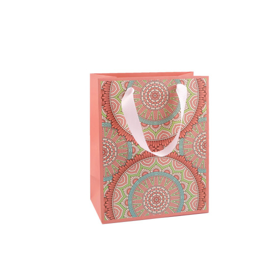 Torebka podarunkowa mandala - Niebieski lazurowy (12 Sztuki) Torebka podarunkowa mandala - Niebieski lazurowy (12 Sztuki)