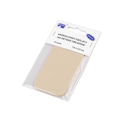 Écussons thermocollants, 7,6 x 4,9 cm - Beige clair (1 Sachet)