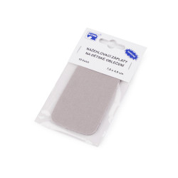 Écussons thermocollants, 7,6 x 4,9 cm - Taupe (1 Sachet)
