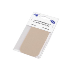 Écussons thermocollants, 7,6 x 4,9 cm - Écru lumineux (1 Sachet)