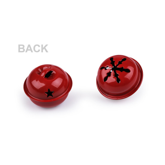 Jingle bells ø30 mm - White (10 Pieces)