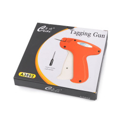 Tagging gun with thin needle - Red (1 Piece)