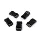 Klamra z regulatorem szerokość 10 mm wygięta - Czerwony (10 Pary) Klamra z regulatorem szerokość 10 mm wygięta - Czerwony (10 Pary)