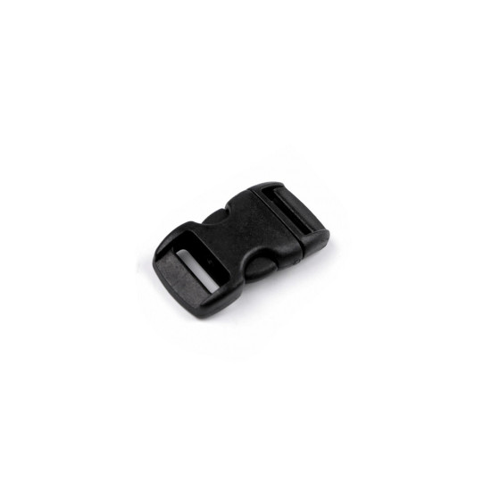 Klamra z regulatorem szerokość 10 mm wygięta - Czerwony (10 Pary) Klamra z regulatorem szerokość 10 mm wygięta - Czerwony (10 Pary)