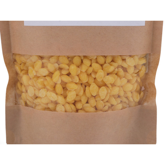 Beeswax - pellets for candle making 200 g - Ivory (1 Bag) Beeswax - pellets for candle making 200 g - Ivory (1 Bag)