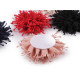 Kwiatek tekstylny do przyszycia / przyklejenia ø10 cm - Zielony ciemny (40 Sztuki) Kwiatek tekstylny do przyszycia / przyklejenia ø10 cm - Zielony ciemny (40 Sztuki)