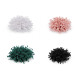 Kwiatek tekstylny do przyszycia / przyklejenia ø10 cm - Zielony ciemny (40 Sztuki) Kwiatek tekstylny do przyszycia / przyklejenia ø10 cm - Zielony ciemny (40 Sztuki)