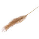 Artificial long grass picks, metallic - Silver-beige (1 Piece)