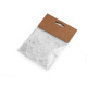 Plastic beads garland ø3 mm snow white - Snow white (3 Meters) Plastic beads garland ø3 mm snow white - Snow white (3 Meters)