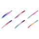 Hair strands / hair extensions with clip-in comb - Violet (1 Piece) Hair strands / hair extensions with clip-in comb - Violet (1 Piece)