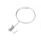 Accesoriu pentru introducerea snururilor si elasticelor - Nichel (1 Bucată) Accesoriu pentru introducerea snururilor si elasticelor - Nichel (1 Bucată)