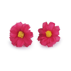 Bocciolo di fiore artificiale, dimensioni: ø 3,5 cm - Rosa (12 Pezzi)