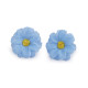 Artificial flower head ø3.5 cm - Pink (12 Pieces)