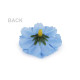 Artificial flower head ø3.5 cm - Pink (12 Pieces)