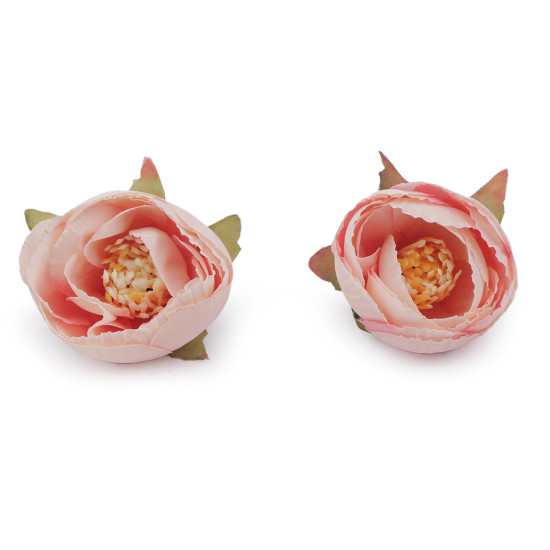 Artificial buttercup flower head ø6 cm - Creamy light (2 Pieces) Artificial buttercup flower head ø6 cm - Creamy light (2 Pieces)