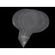 Bobo balloon ø24 cm - Transparent (5 Pieces) Bobo balloon ø24 cm - Transparent (5 Pieces)