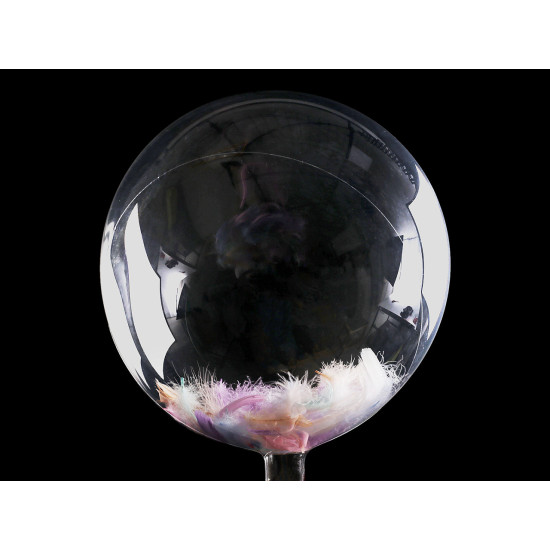 Bobo balloon ø24 cm - Transparent (5 Pieces) Bobo balloon ø24 cm - Transparent (5 Pieces)