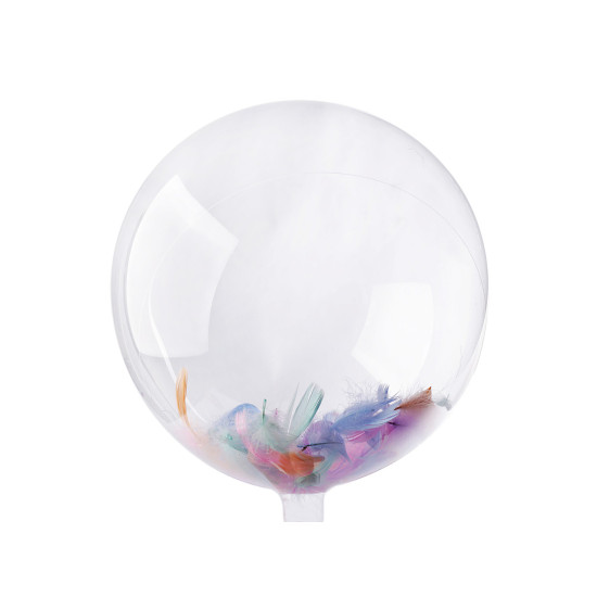 Bobo balloon ø24 cm - Transparent (5 Pieces) Bobo balloon ø24 cm - Transparent (5 Pieces)