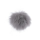 Fur pom pom with loop ø8 cm - Blue dark (18 Pieces) Fur pom pom with loop ø8 cm - Blue dark (18 Pieces)