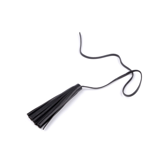 Ciucuri din piele sintetica 10 cm - Maro coniac (1 Bucată) Ciucuri din piele sintetica 10 cm - Maro coniac (1 Bucată)