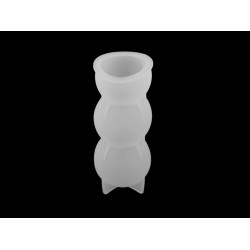 Forma silikonowa do wyrobu świeczek i odlewów - White (1 Sztuka)
