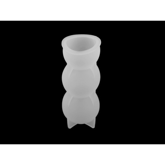 Forma silikonowa do wyrobu świeczek i odlewów - White (10 Sztuki) Forma silikonowa do wyrobu świeczek i odlewów - White (10 Sztuki)
