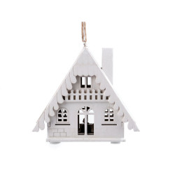 Domek podświetlany do zawieszenia - White (1 Sztuka)
