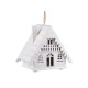 Domek podświetlany do zawieszenia - White (3 Sztuki) Domek podświetlany do zawieszenia - White (3 Sztuki)