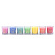 Scented chakra candle in glass, set of 7 pcs - Mix (7 Pieces) Scented chakra candle in glass, set of 7 pcs - Mix (7 Pieces)