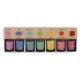 Scented chakra candle in glass, set of 7 pcs - Mix (7 Pieces) Scented chakra candle in glass, set of 7 pcs - Mix (7 Pieces)