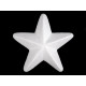 3d-stern ø 14 cm polystyrol - Weiß (1 Stück) 3d-stern ø 14 cm polystyrol - Weiß (1 Stück)