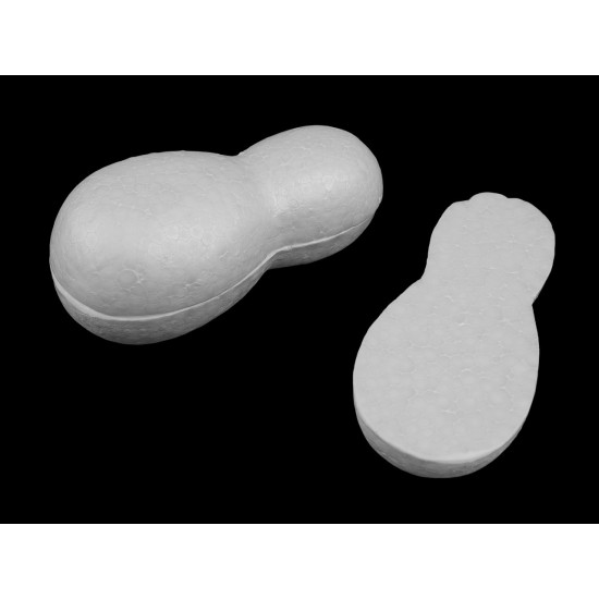 Figurka styropianowa 7x14 cm - White (2 Sztuki)