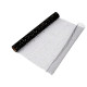 Decorative tulle fabric, stars width 48 cm - White (18 Meters)