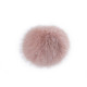 Fur pom pom with loop ø6 cm - Vintage pink light (1 Piece) Fur pom pom with loop ø6 cm - Vintage pink light (1 Piece)