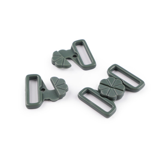 Zapięcie do stroju kąpielowego szerokość 17 mm plastikowe - Niebieski dziecięcy (20 Pary) Zapięcie do stroju kąpielowego szerokość 17 mm plastikowe - Niebieski dziecięcy (20 Pary)