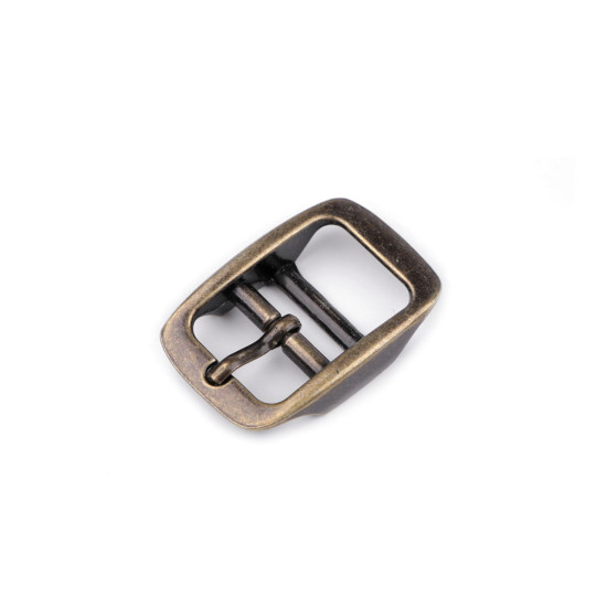 Metallschnalle/gürtelschnalle, durchzug 15 mm - Nickel (1 Stück) Metallschnalle/gürtelschnalle, durchzug 15 mm - Nickel (1 Stück)