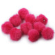 Fur pom pom with loop ø4.5 cm - Powder (50 Pieces) Fur pom pom with loop ø4.5 cm - Powder (50 Pieces)