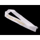 Happy birthday satin sash, width 9.5 cm - White (1 Piece)